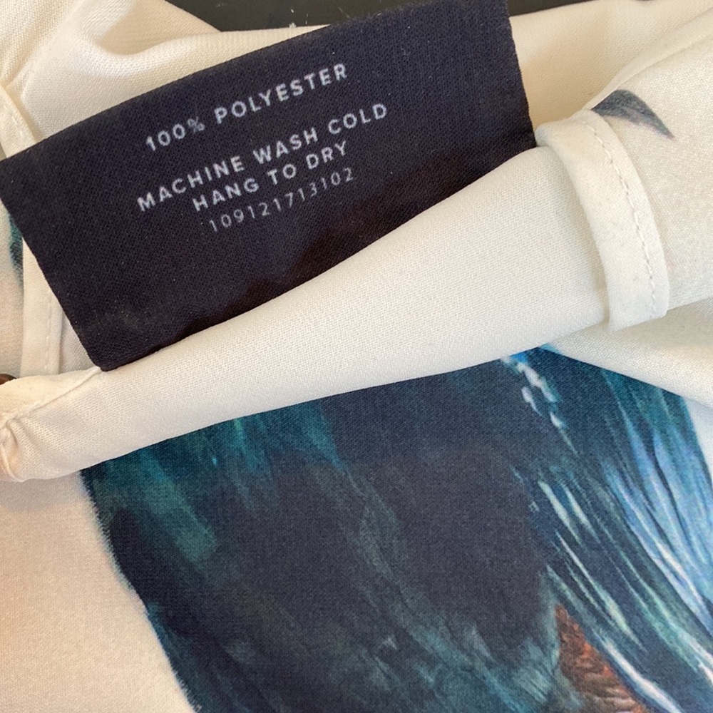 Bird Print Lightweight Shell - image 5